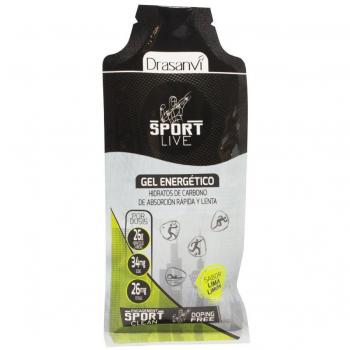 Sport Live Gel Energético Limón - 40 gr
