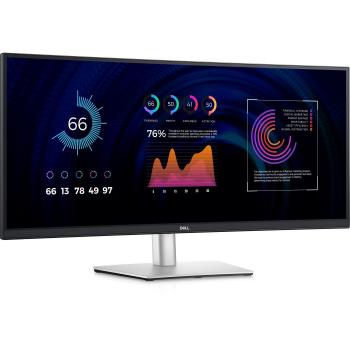 Monitor DELL P Series P3424WE 34.1 Ultra Wide 3440 x 1440 Pixeles 4K LCD Negro