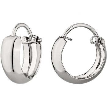 Pendientes de aro Ear Candy Taso en Plata de Ley 925