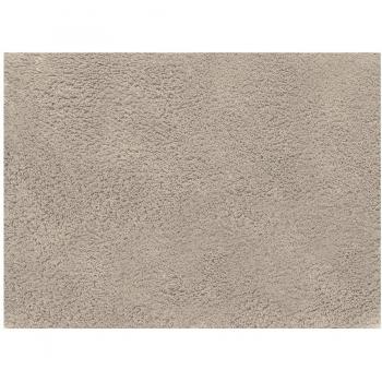 Alfombra de baño MONTEREY de algodón 55x65cm color topo, antideslizante, apta para calefacción por suelo radiante, resistente y fácil de cuidar