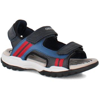 Sandalia Geox Borealis J450RA para Niños y Bebés, color azul marino/rojo, talla 28