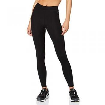 Marca Amazon - AURIQUE Mallas Largas de Deporte Mujer , Negro, 40