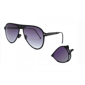 ROAV Galaxy 8101 Atlas Folding Gafas de Sol para Hombre Negras Polarized 13.41