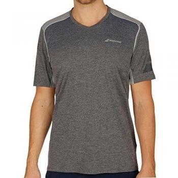 Babolat Performance V de té con cuello, color gris, tamaño XL-58