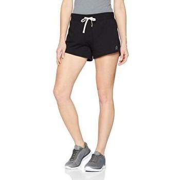Reebok Te Simple Shrt Pantalón Corto, Mujer, Negro, L