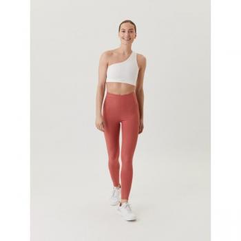 Borg High Waist Shine Tights Pink, L