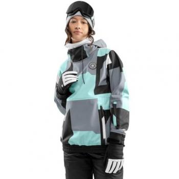Chaqueta Softshell para Esquí y Nieve Siroko W1 Ushuaia Turquesa Mujer