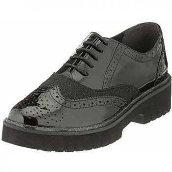 Tamaris 1-1-23706-23, Zapatos de Cordones Derby para Mujer, Negro