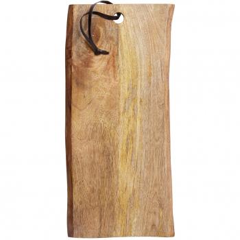 masterclass Large Rustic Mango Wood Chopping/Serving Board, 23 x 50 cm