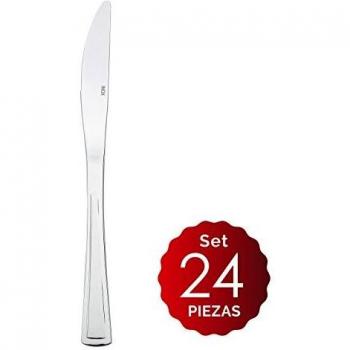Renberg PK521 Set 24 Cuchillos Torino, Cromado