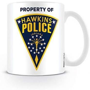 Stranger Things taza de cerámica mg25274 315 ml/11oz – Hawkins Policía Badge