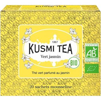 Té Verde con Jazmín - 20 Bolsitas de Musselina - Kusmi Tea