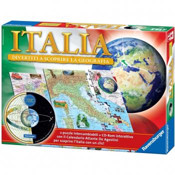 Tarjeta de Italia 24026 con Atlante CD - Ravensburger