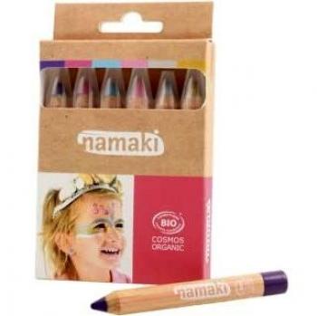 Namaki Hypoallergenic Bio Face Crayon Set - Magical Worlds (6 Colors)