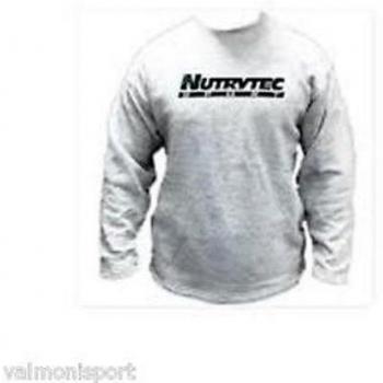 Sudadera Nutrytec XXL Fruit of the loom . Color gris. Dan mucha talla
