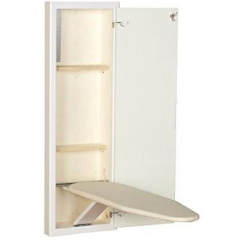 Wall-Mounted Foldable Ironing Board Cabinet with Space-Saving Design