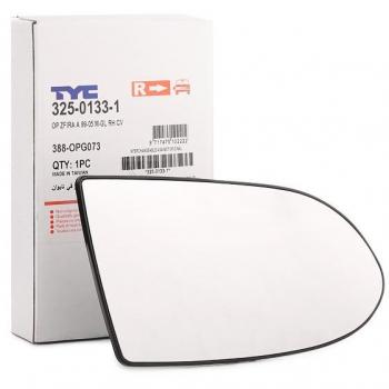 Cristal de espejo retrovisor exterior TYC 325-0133-1