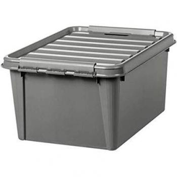 Caja de Almacenamiento Recycled SmartStore 32 Litros, Antracita, con Tapa