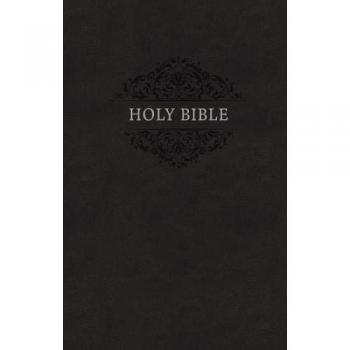 NKJV, Holy Bible, Soft Touch Edition, Imitation Leather, Black, Comfort Print: Holy Bible, New King James Version