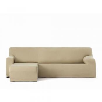 Funda para chaise longue de brazo corto izquierdo Eysa BRONX Beige 110 x 110 x 310 cm