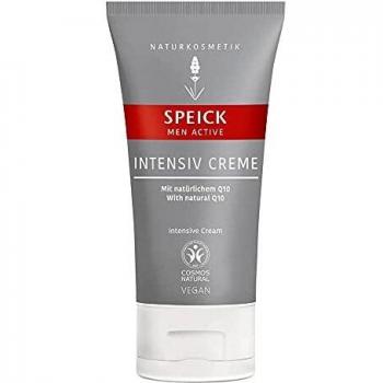 Speick Men Active Crema intensiva con Q10 50ml, Negro, Estandar, 50