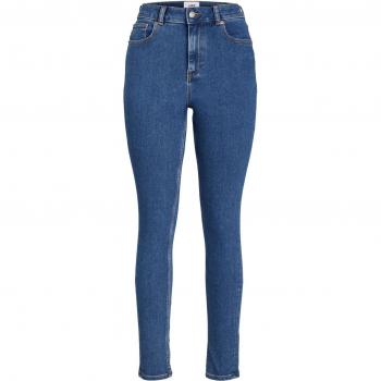 JJXX Women's High Waist Skinny Jeans Vienna Medium Blue Denim XL