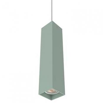 Lámpara de techo minimalista y moderna Lumicom - cube H30, hecha a mano, pantalla de metal GU10, ideal para cocina, salón y dormitorio, dimensiones 6 x 6 x 30 cm