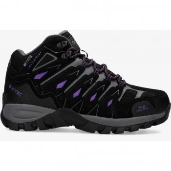 Hi-Tec Corzo Mid WP - Botas de montaña para mujer, impermeables, color negro, talla 37