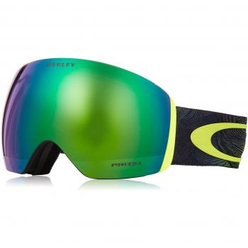 Oakley Flight Deck Amarillo Unisex Verde Lente cilíndrica