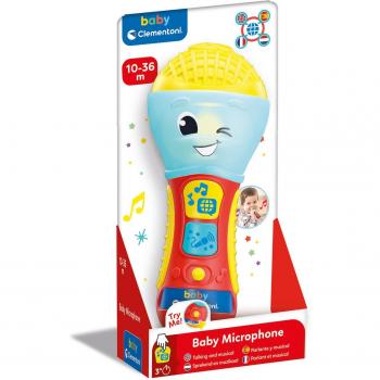 Micrófono Infantil Clementoni con Luz y Sonido