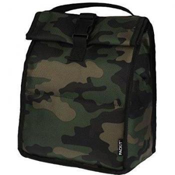 PACKIT Roll top - Bolsa para almuerzo congelable con diseño camo