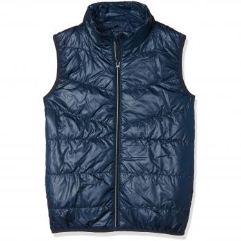NAME IT Nkmmylan Vest, Chaleco para Niños, Gris