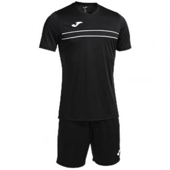 Conjunto de fútbol Joma Victory hombre/niño negro blanco