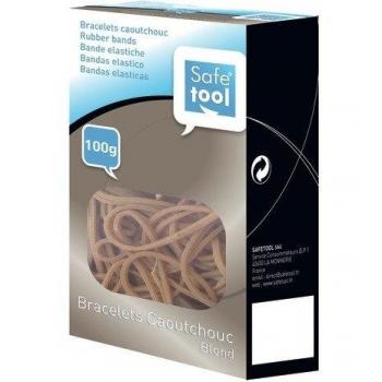 1 bote de 100 g de gomas elásticas 150 x 6 mm.
