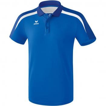 Polo shirt Erima Liga 2.0 Short Sleeve New Royal / True Blue / White 4XL male