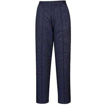 Pantalones Elásticos de Mujer Portwest LW97 - Color Marino, Talla L, Corte Alto