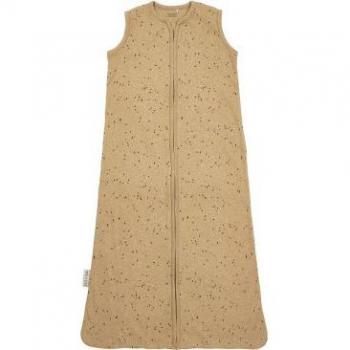 Saco de dormir Rib Mini Spot toffee melange 90 cm TOG 0.3