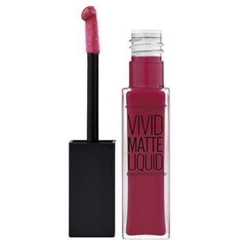 Maybelline New York - Color Sensational, Pintalabios Mate Vivid Matte Liquid, Tono 40 Berry
