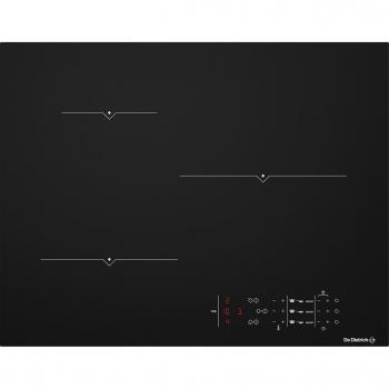 Placa de inducción De Dietrich 3 zonas de cocción gama Patrón DPI7540B