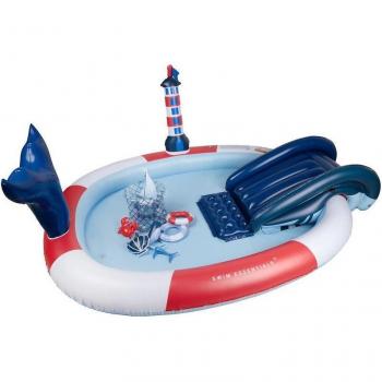 Piscina Hinchable Infantil Swim Essentials Ballena de Aventuras 210 cm