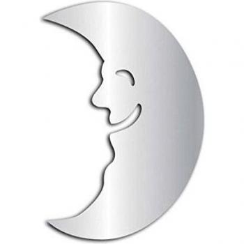 Adhesivo espejo Mirror sticker 31X45cm LUNA