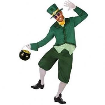 Atosa-53897 Disfraz Duende M-L, Color Verde,