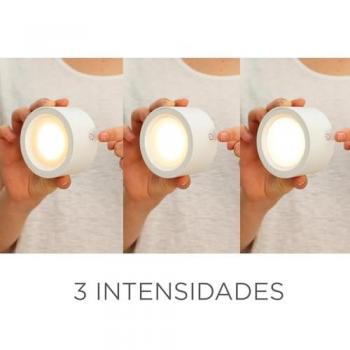 Newgarden - ROLL y BOX Foco Orientable LED de Pared Sin Cables, Portátil Con Batería Recargable para Exterior e Interior, Luz de Lectura o Pasillo Cálida de 300 Lúmenes,