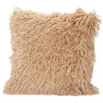 Cojín Beige Algodón Poliéster 45 x 2 x 45 cm (6 Unidades)