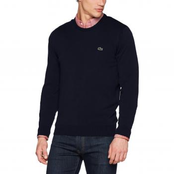 Lacoste Ah7371, Suéter para Hombre, Azul
