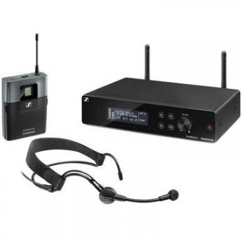 Sistema Inalámbrico UHF Sennheiser XSW 2-ME3 con Diadema y Banda GB (606-630 MHz)