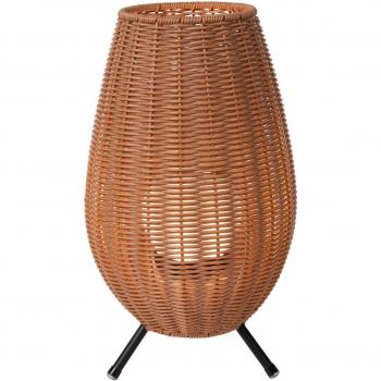 Lámpara de mesa LED recargable Colin IP44, 36 cm, luz natural, 3W, 180 lm