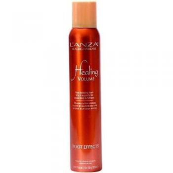 L'ANZA Healing Volume Root Effects 200ml - Volumizing hair spray, lightweight formula, adds lift and body to roots, provides heat protection, suitable for all hair types, enhances styling flexibility