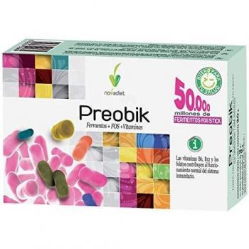 Preobik Suplemento Alimenticio con Fermentos, GOS, FOS y Vitaminas - Pack de 10 Sticks