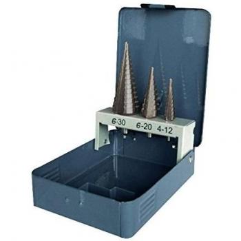 Leman 808.000.03 - Juego 3 brocas escalonadas